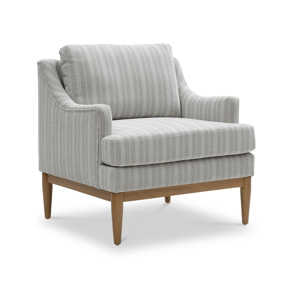 Chaise à rayures chenille Kendrick