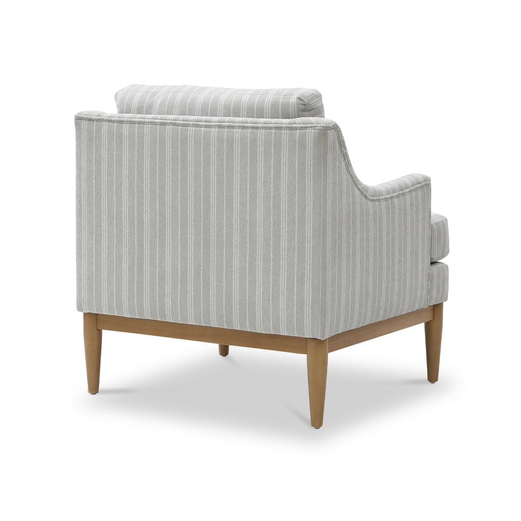 Chaise à rayures chenille Kendrick