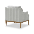 Chaise à rayures chenille Kendrick