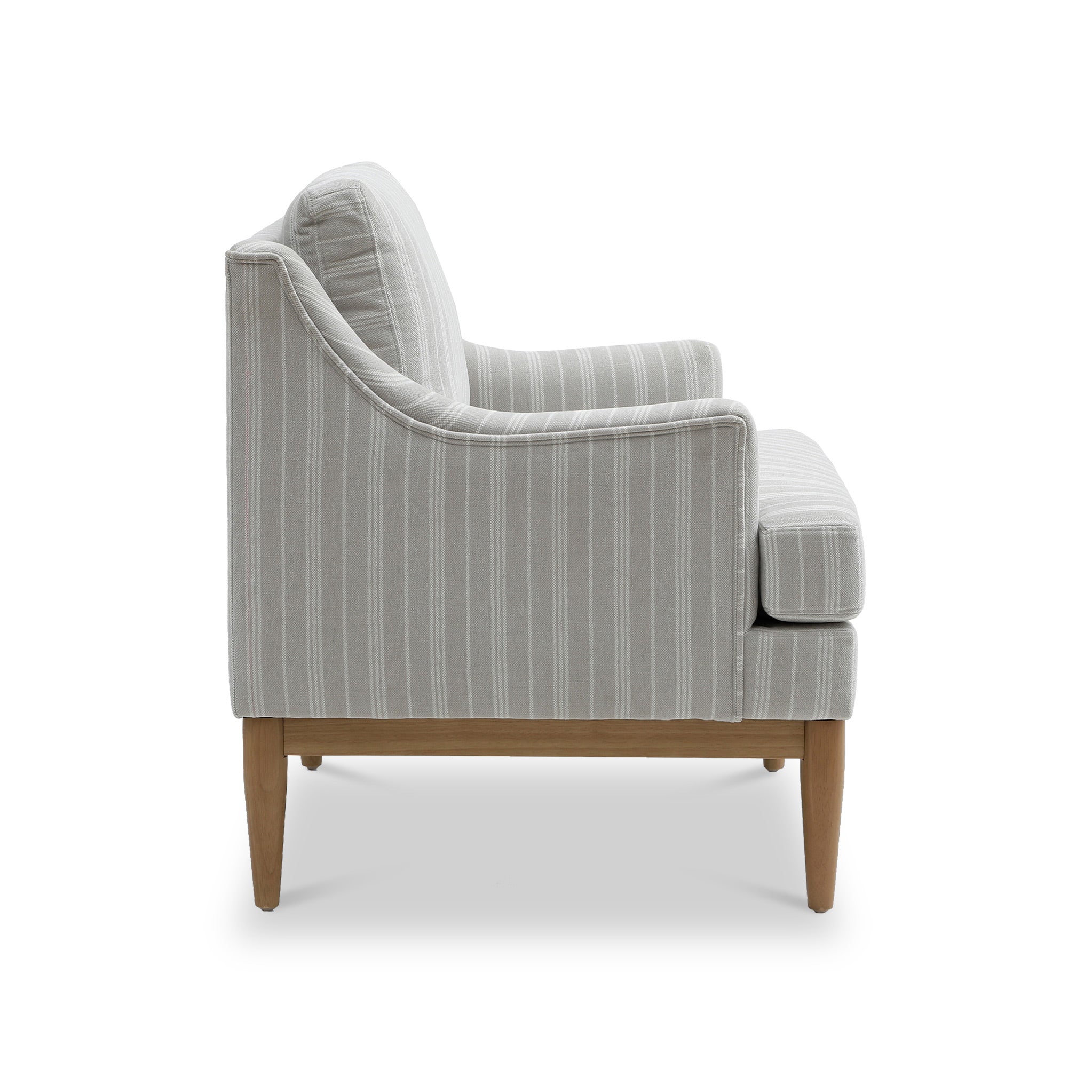 Chaise à rayures chenille Kendrick