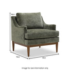 Chaise Kendrick en chenille