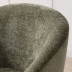 Fauteuil d'appoint Calloway en chenille douce