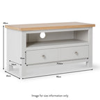 Meuble TV Farrow 90 cm