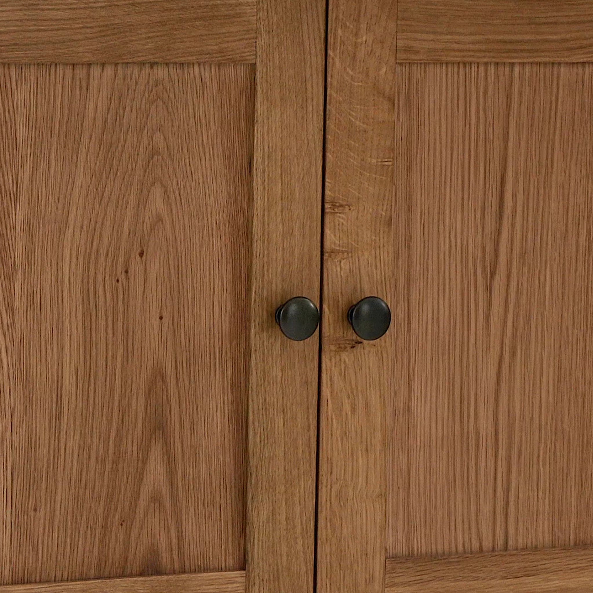 Buffet Zelah en chêne avec paniers