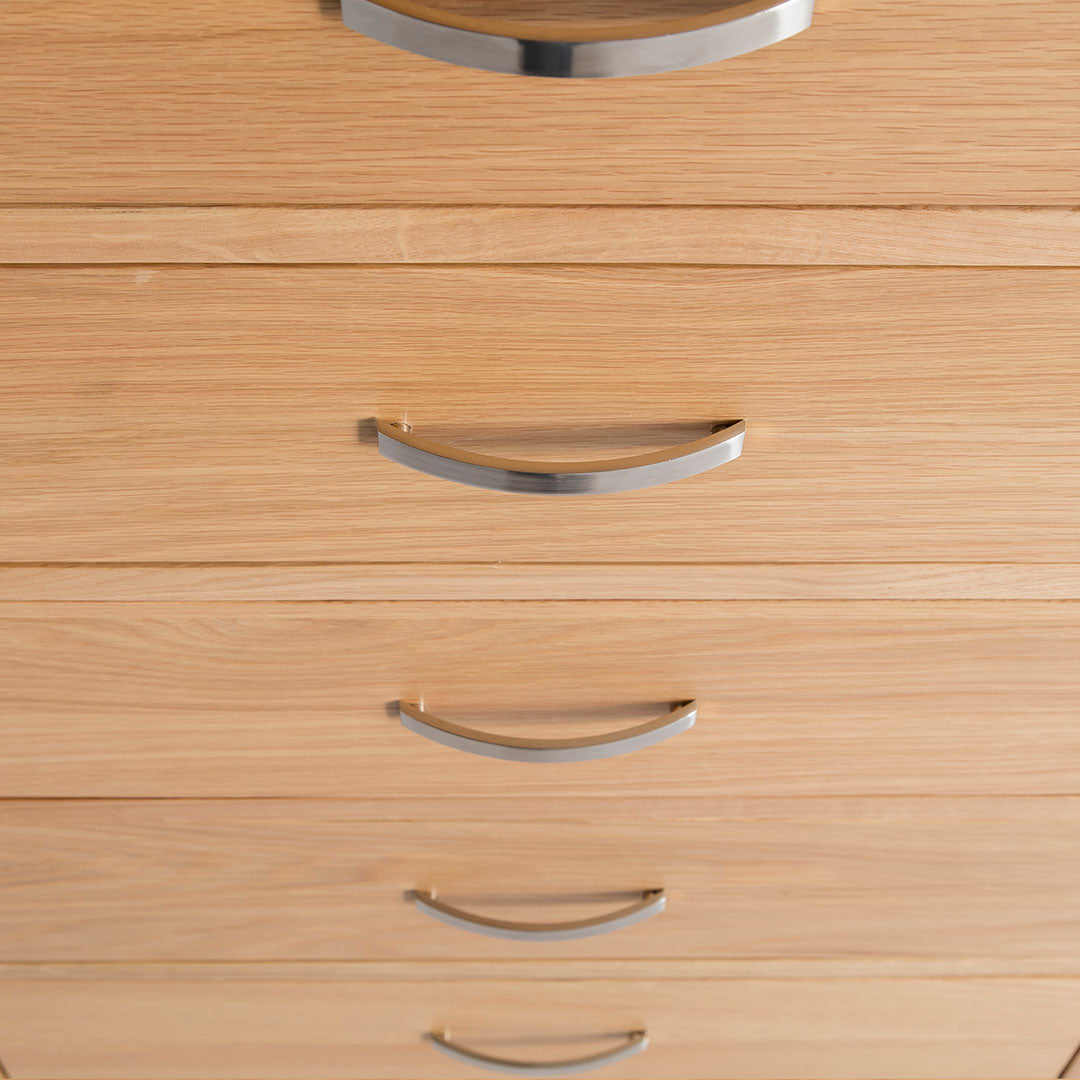 Commode à 5 tiroirs en chêne de Londres