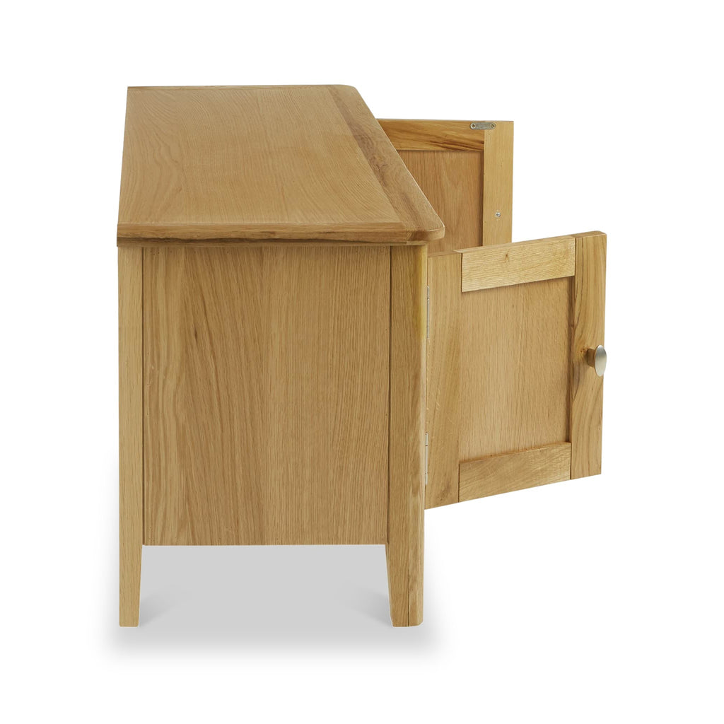 Meuble TV Alba Oak grand format 120 cm