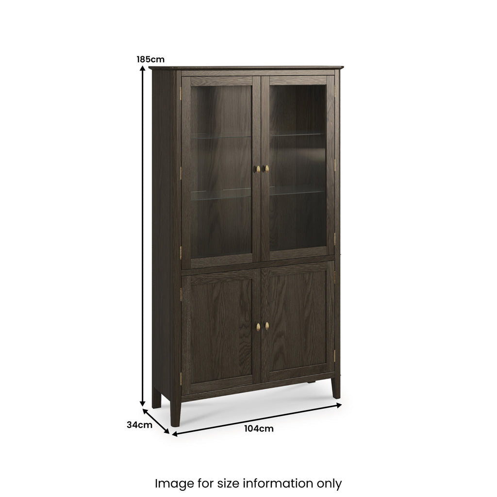 Vitrine en chêne de Norburn