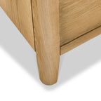 Coffre à couvertures en chêne saxon