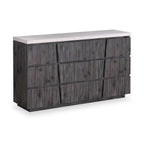 Commode Saltaire en acacia à 9 tiroirs