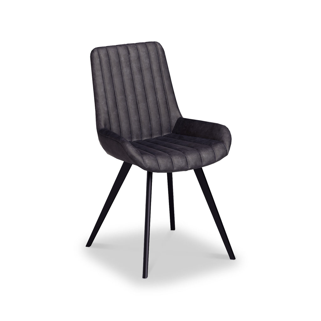 Chaise de salle à manger grise Cardona