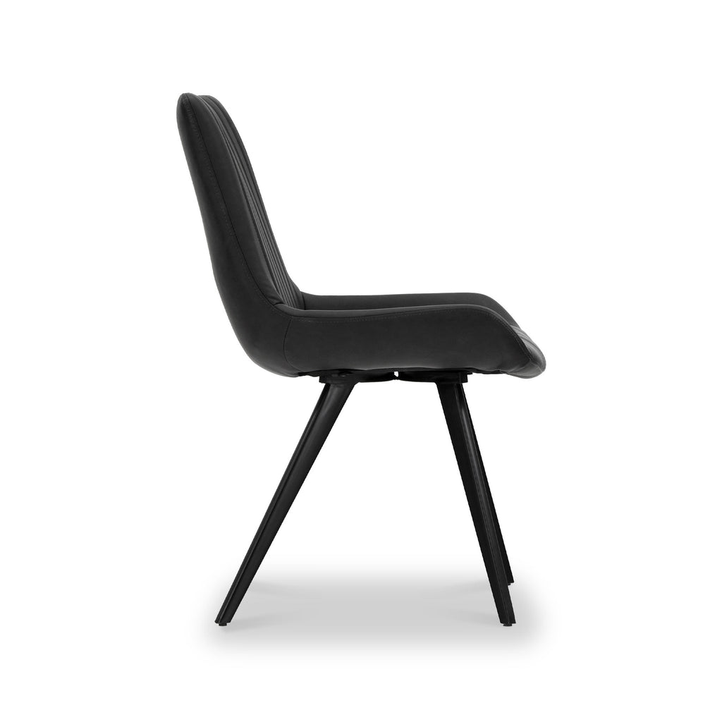 Chaise de salle à manger grise Cardona