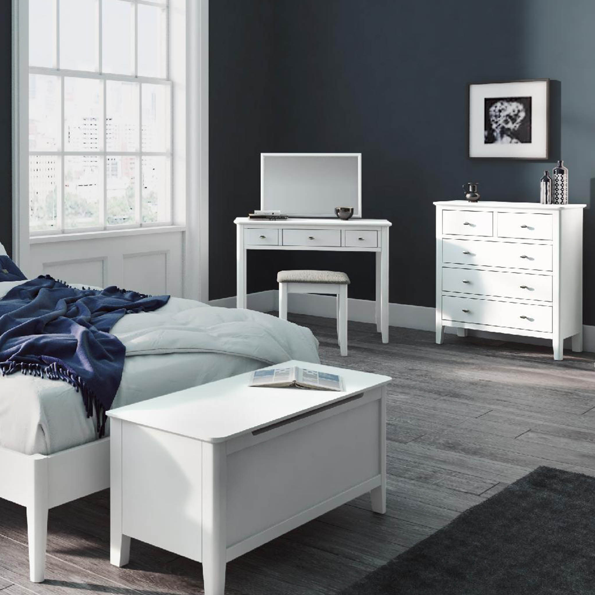 Commode Chester White 2 en 3