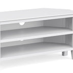 Meuble TV d'angle Chester White