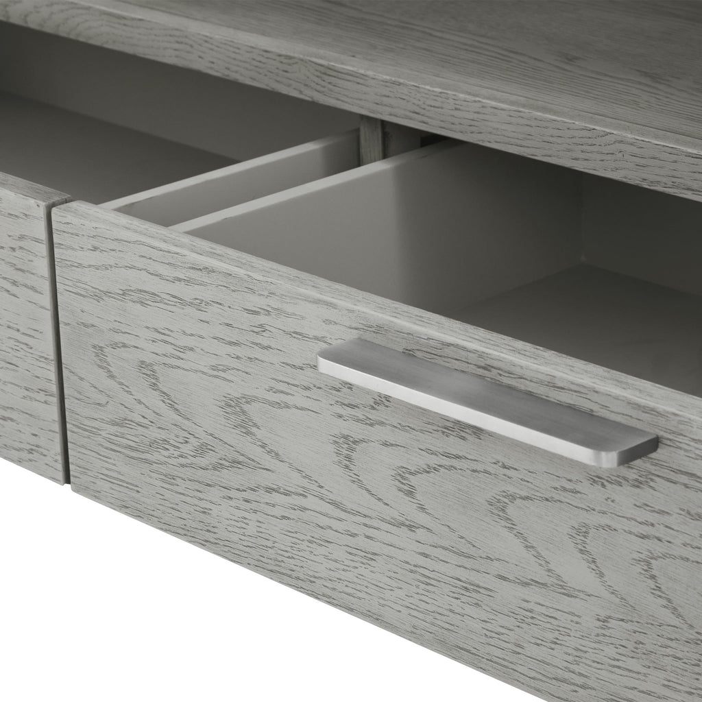 Meuble TV Cardona Wide 140 cm à 2 tiroirs