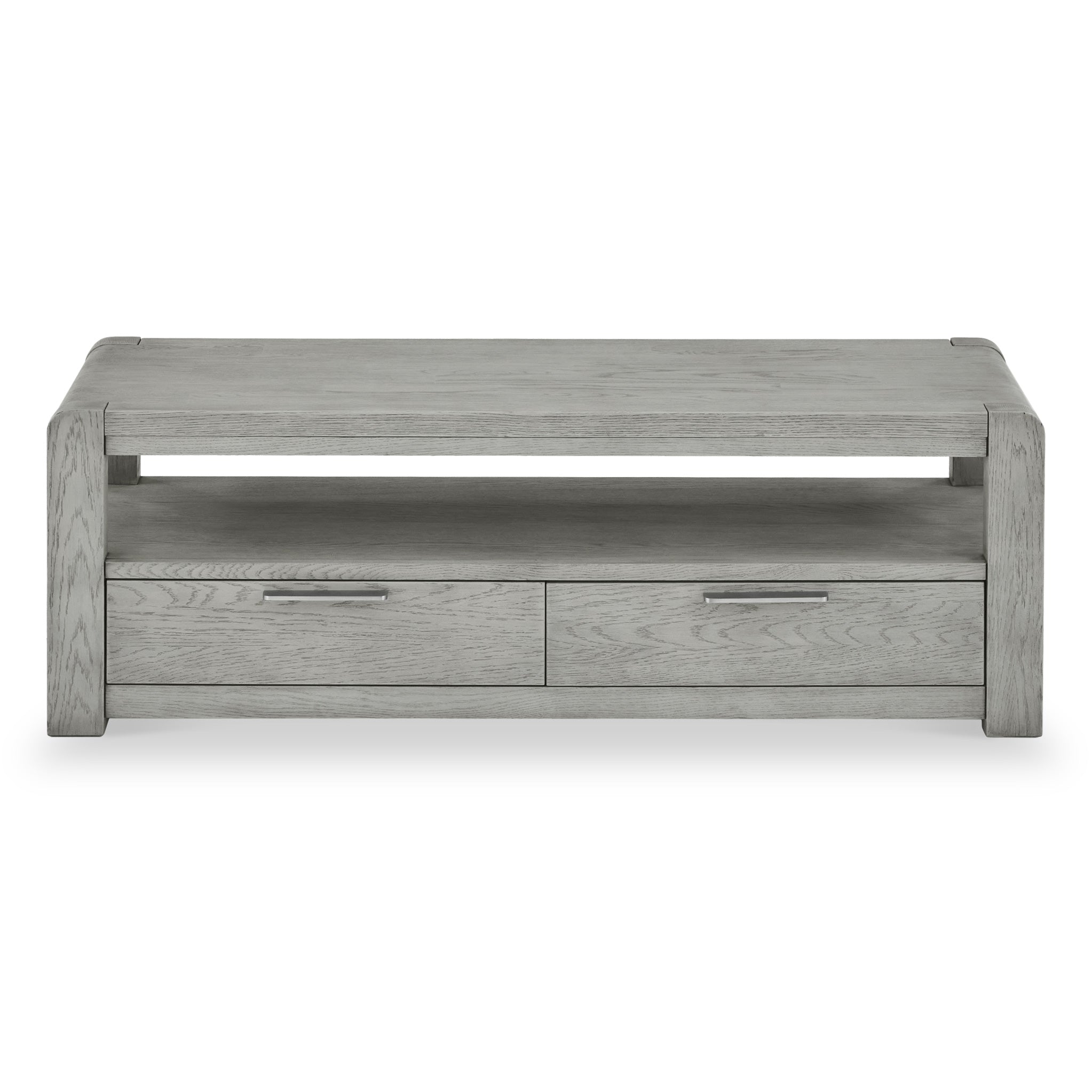 Meuble TV Cardona Wide 140 cm à 2 tiroirs