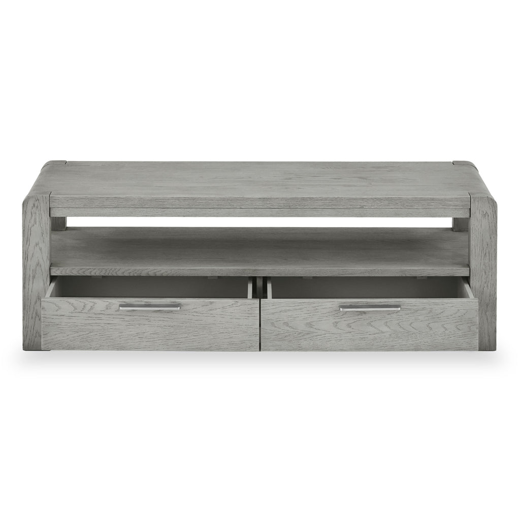 Meuble TV Cardona Wide 140 cm à 2 tiroirs