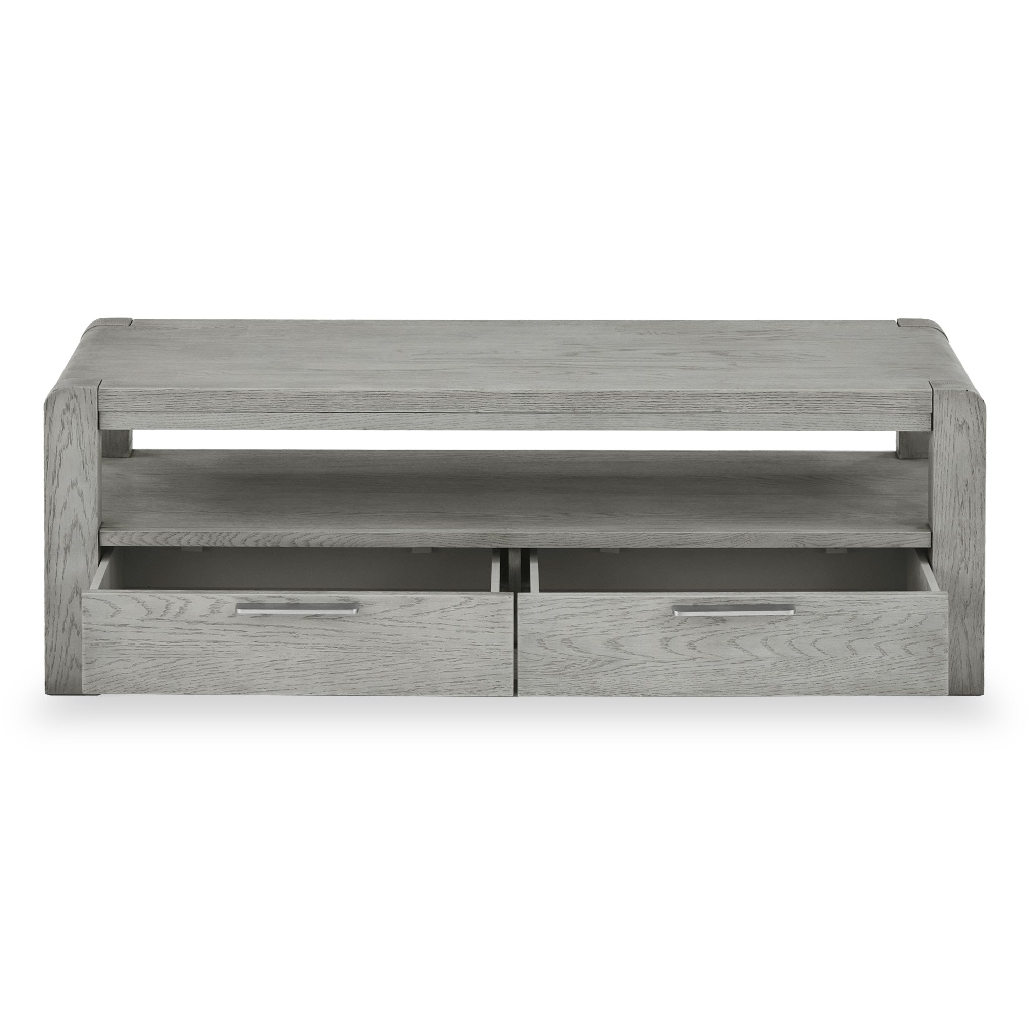 Meuble TV Cardona Wide 140 cm à 2 tiroirs