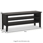 Meuble TV Elise Acacia 120 cm