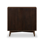 Commode à trois tiroirs rainurés Oskar