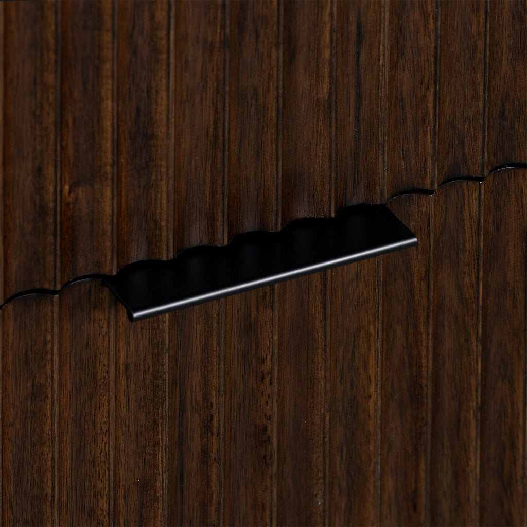 Commode à 6 tiroirs rainurés Oskar