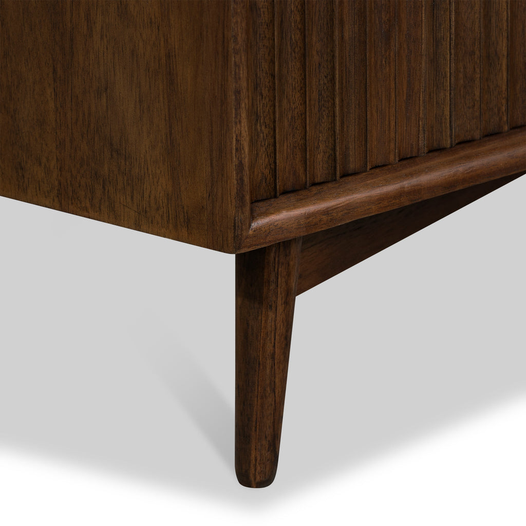 Commode à 6 tiroirs rainurés Oskar