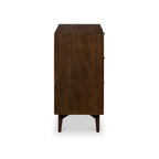 Commode à 6 tiroirs rainurés Oskar