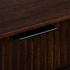 Meuble TV rainuré Oskar Wide 150 cm