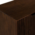 Buffet Oskar à 2 portes rainurées