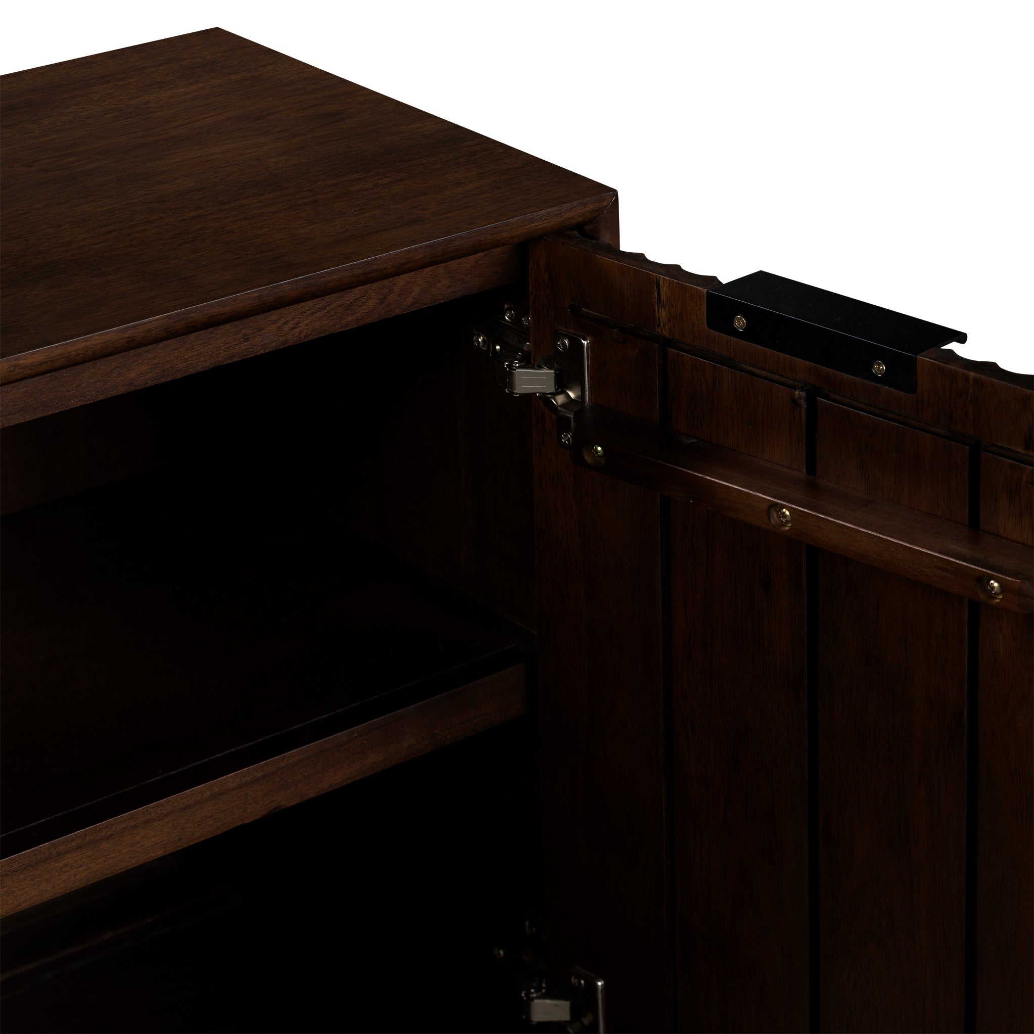 Buffet Oskar à 2 portes rainurées