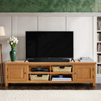 Meuble TV extra large Surrey Oak de 180 cm