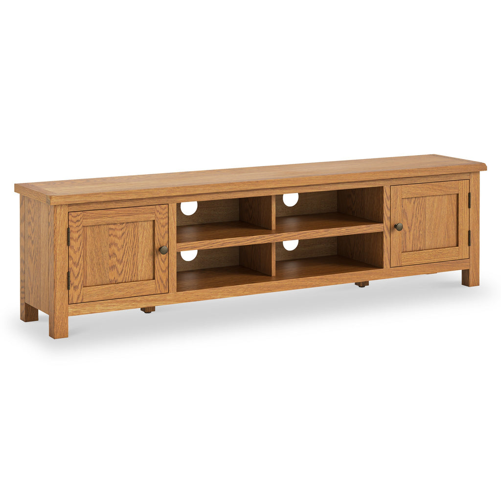 Meuble TV extra large Surrey Oak de 180 cm