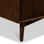 Meuble TV rainuré Oskar Small 110 cm