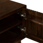 Meuble TV rainuré Oskar Wide 190 cm