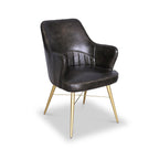 Fauteuil en cuir Billie