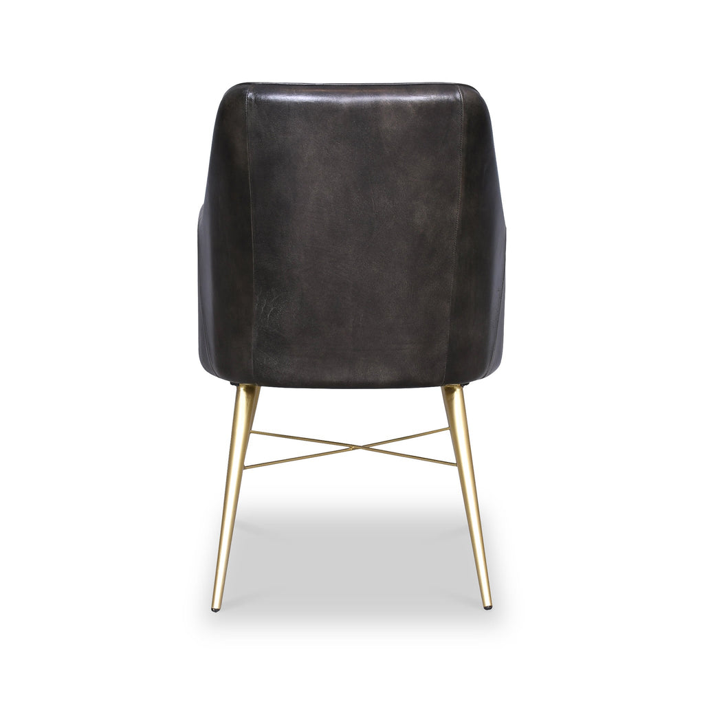 Fauteuil en cuir Billie