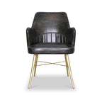 Fauteuil en cuir Billie