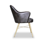 Fauteuil en cuir Billie