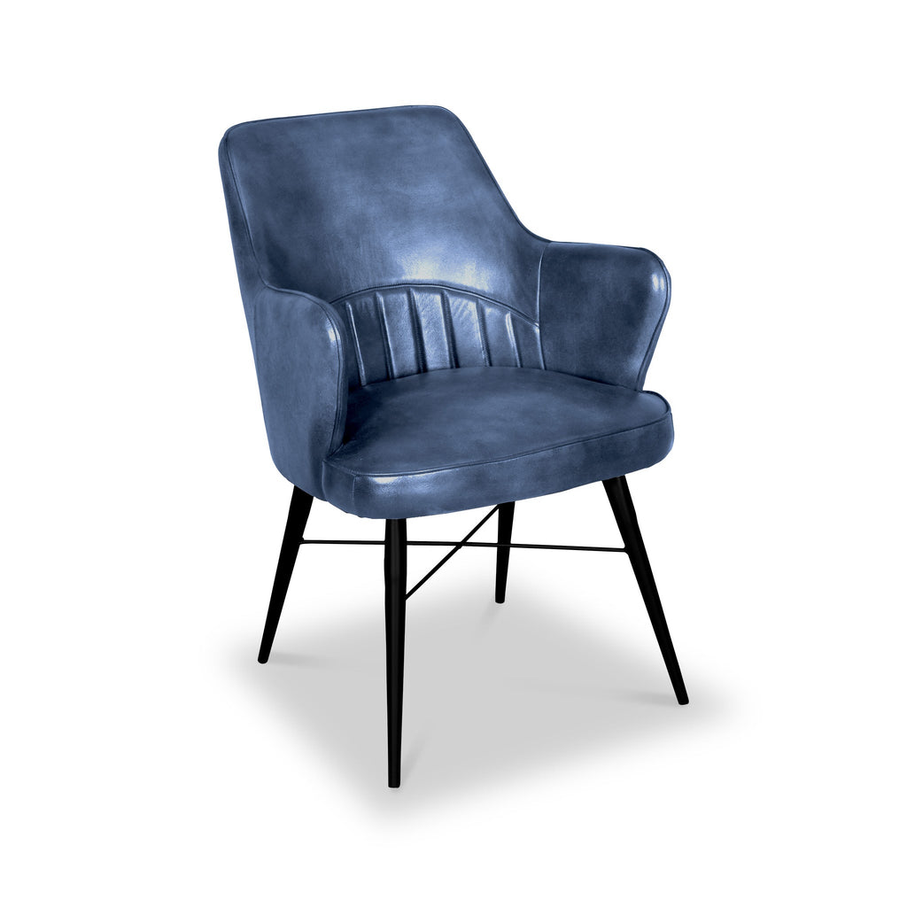Fauteuil en cuir Billie