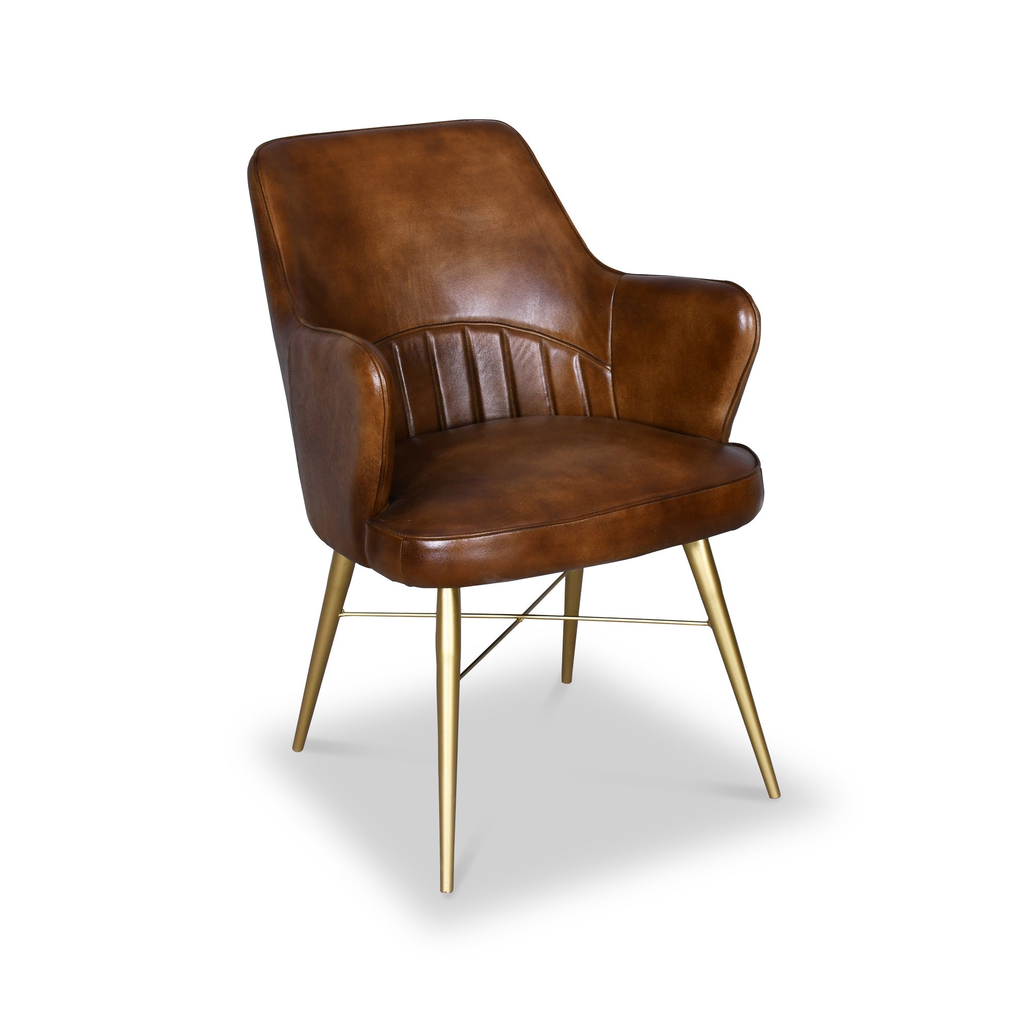 Fauteuil en cuir Billie