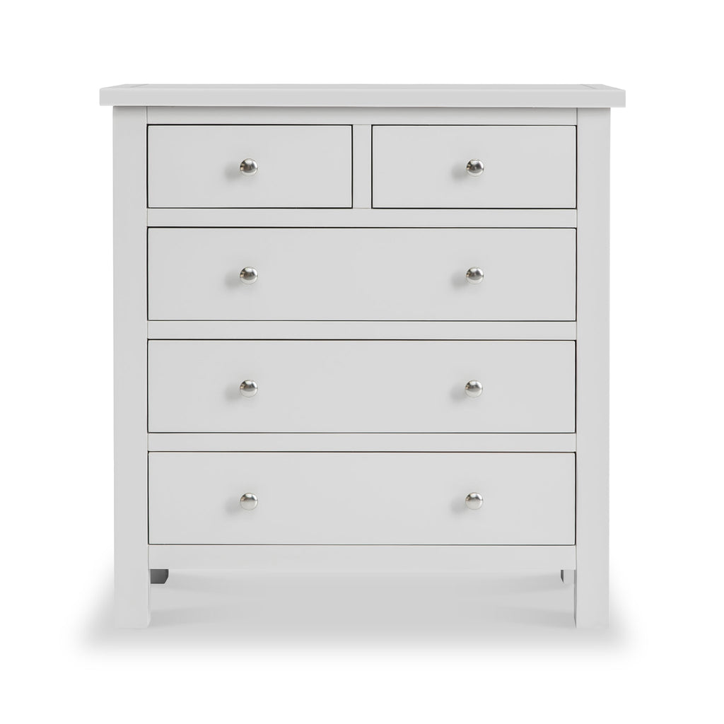 Commode Cornish à 2 tiroirs superposés et 3 tiroirs