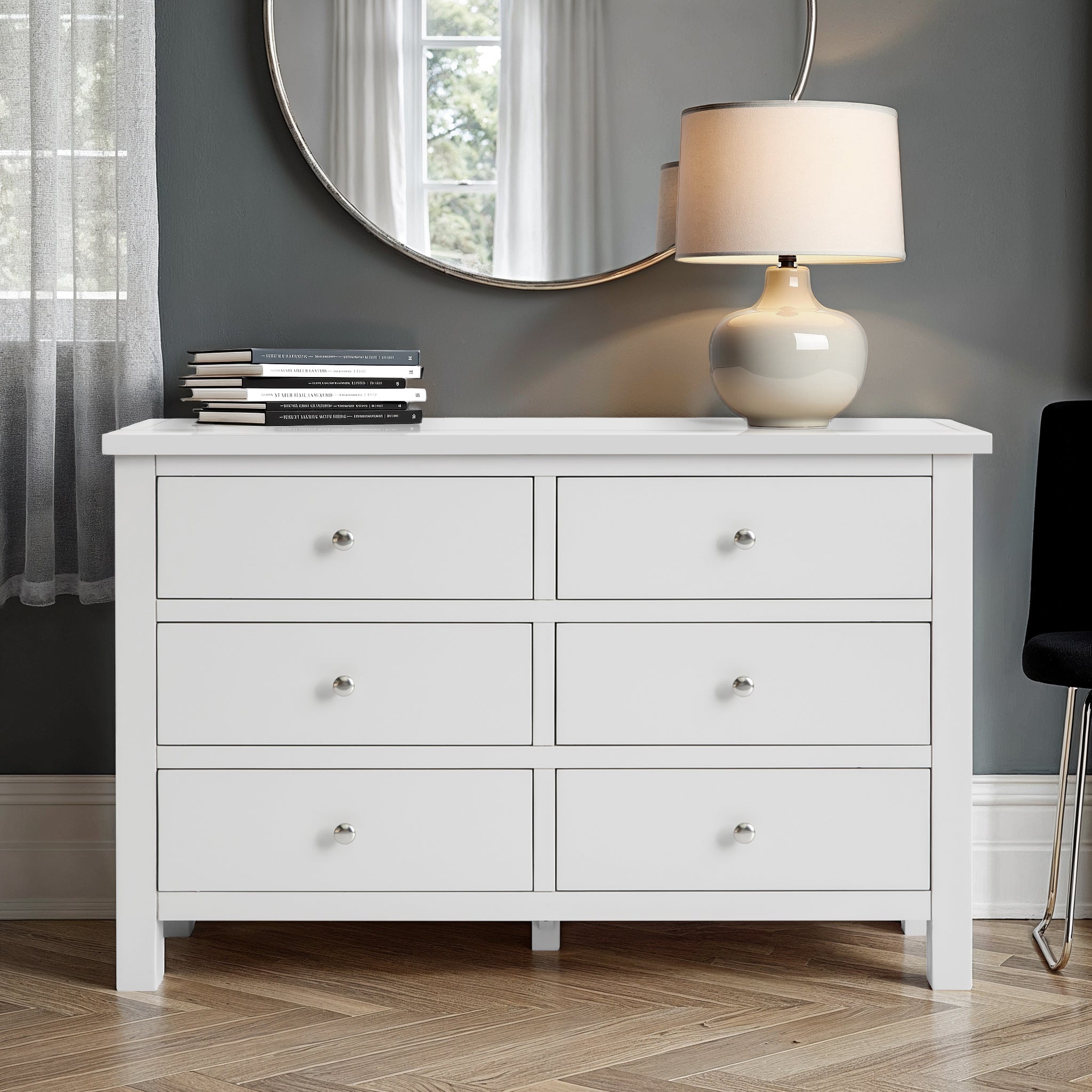 Commode à six tiroirs de Cornouailles