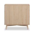 Commode rainurée à 3 tiroirs Jakob Oak