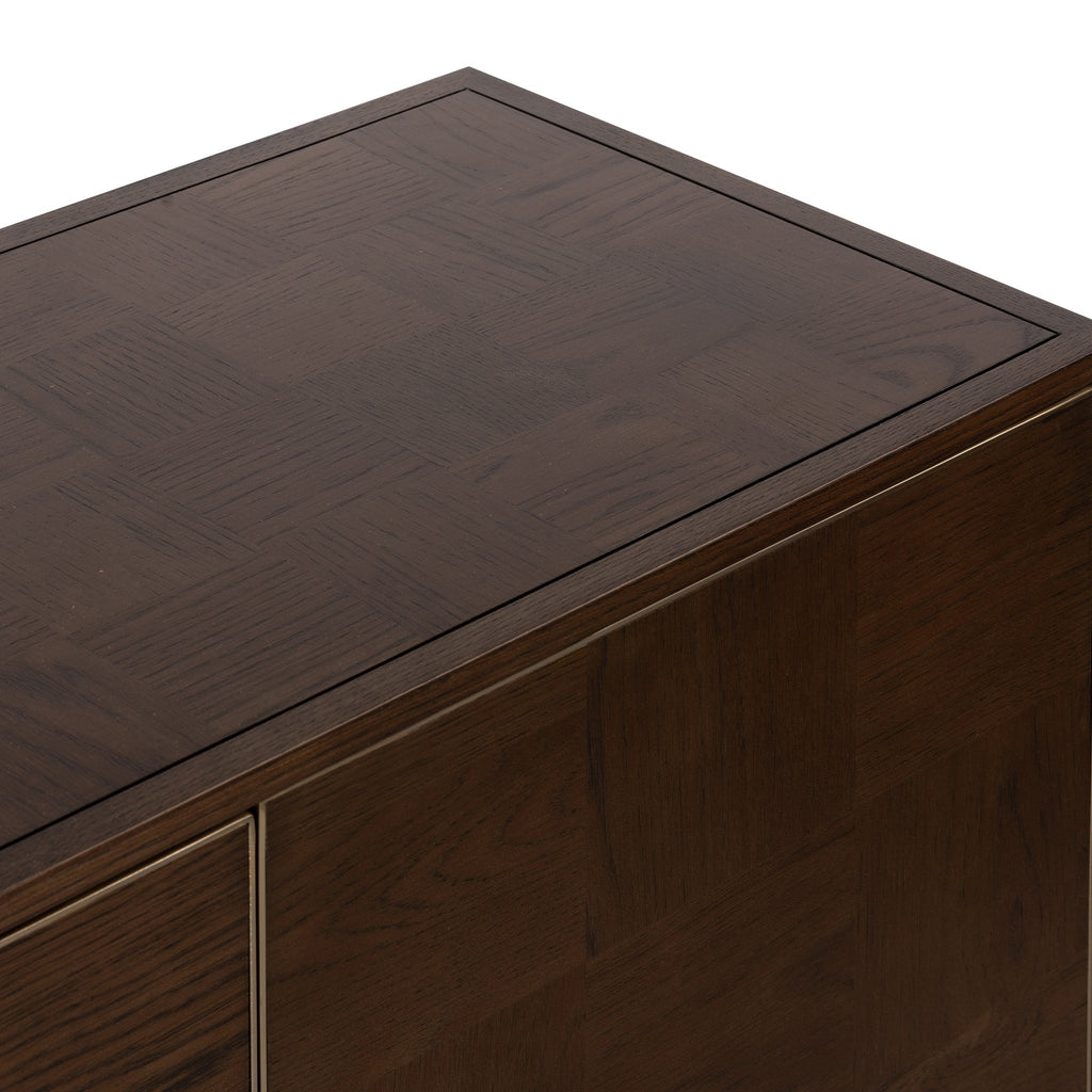 Buffet extra large en chêne Moira