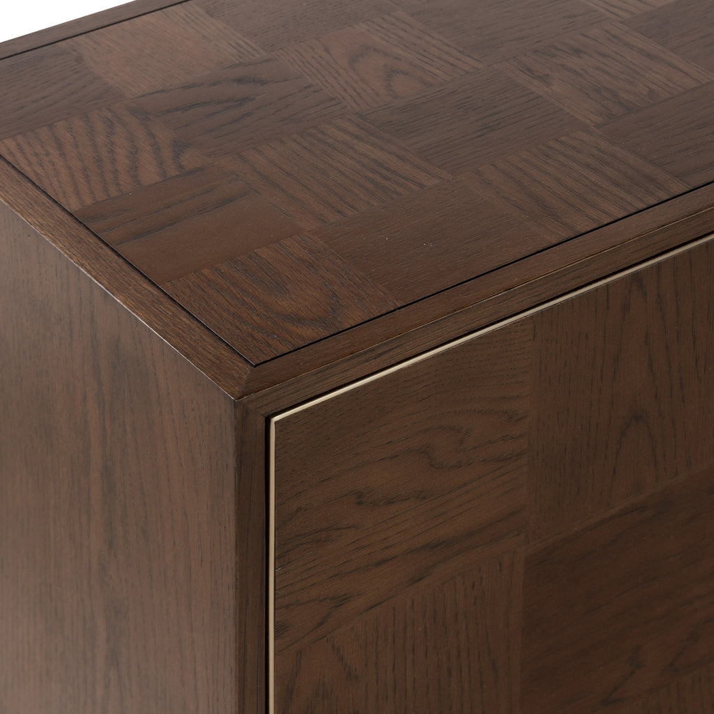 Buffet extra large en chêne Moira