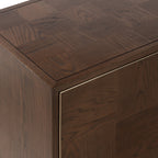 Buffet extra large en chêne Moira