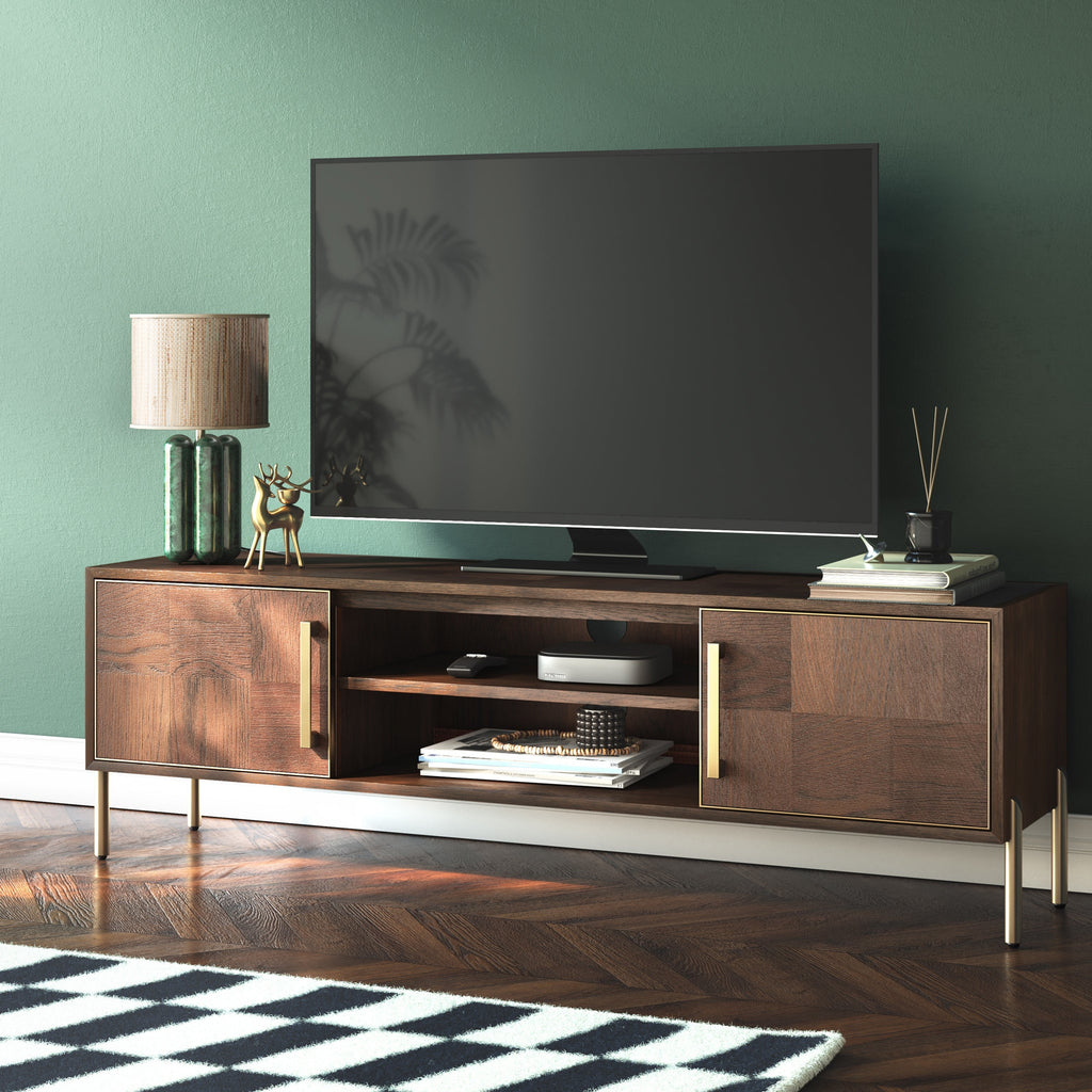 Meuble TV Moira Oak grand format