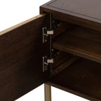 Meuble TV petit format en chêne Moira