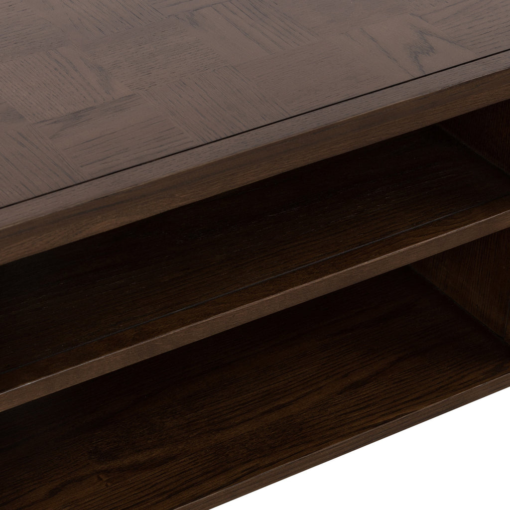 Meuble TV petit format en chêne Moira