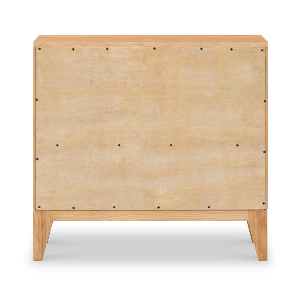 Buffet à 2 portes en chêne Sunburst