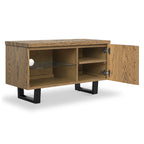 Meuble TV Isaac Oak 90 cm